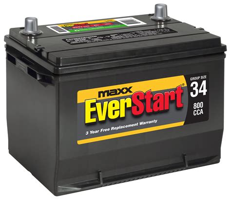 Everstart Maxx Lead Acid Automotive Battery Group Size N Walmart My
