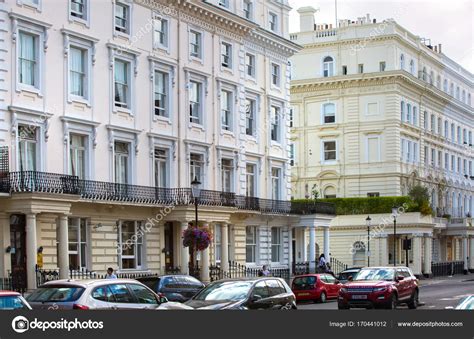 Luxury Apartment Buildings In Kensington London Uk Stock Editorial