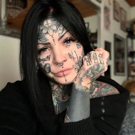 People Who Changed Their Appearance In Crazy Ways Face Tattoos For Women Facial Tattoos