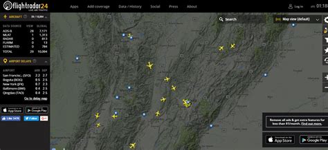 You can follow the flights of most passenger planes and helicopters. Flight Radar 24 - site de rastreamento de voos em tempo ...