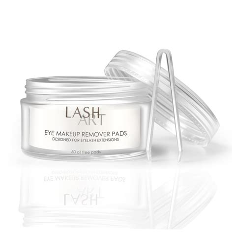 Lashart Makeup Protein Remover Pads Oil Free Water Based Eyelash Extension Accessories From