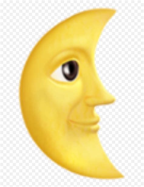 Crescent Moon Emoji Png Lamanoguiada