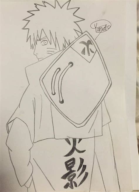 Naruto Hokage Drawing Naruto Akatsuki