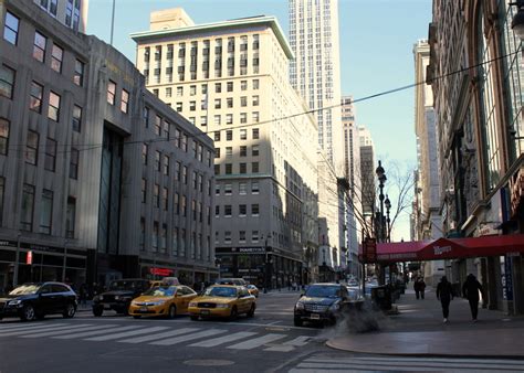 Fifth Avenue From 33rd Street New York City Lost New England
