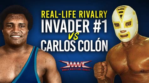 Real Life Rivalry Invader Vs Carlos Colón Subtitled Youtube