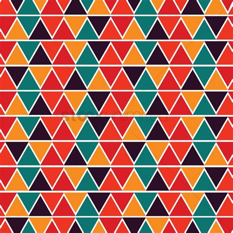 Mosaic Triangle Background Vector Image 1578784 Stockunlimited