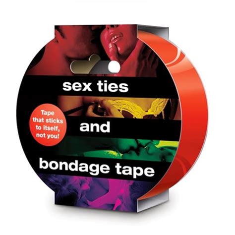 Sex Ties And Bondage Tape Red Benaked Niche
