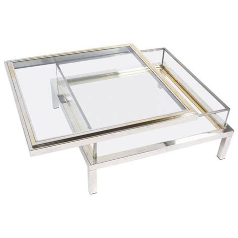 Maison jansen style mirrored top coffee table. Maison Jansen Coffee Table With Interior Display - /DERIVE ...