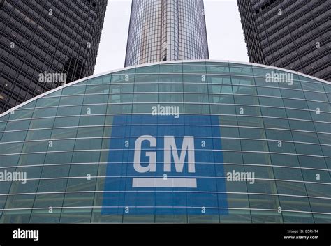 General Motors World Headquarters In Detroit Michigan Stock Photo Alamy
