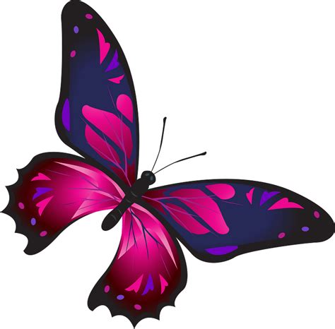 Purple Butterfly Clipart Free Download Transparent Png Creazilla