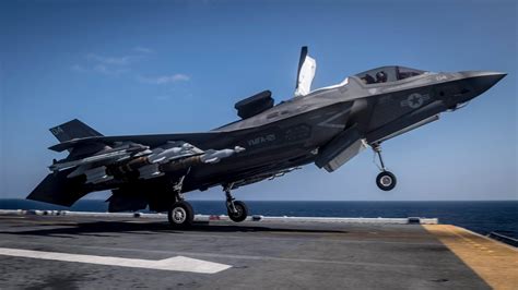 Interesting Images Show Us Marine Corps F 35b Launching From Uss Wasp