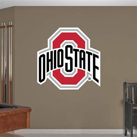 Ohio State Buckeyes Logo Wall Decal Shop Fathead For Ohio State