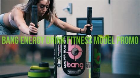 bang energy drink fitness model promo workout motivation youtube