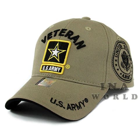 Us Army Hat Cap Military Veteran Army Strong Licensed Baseball Cap