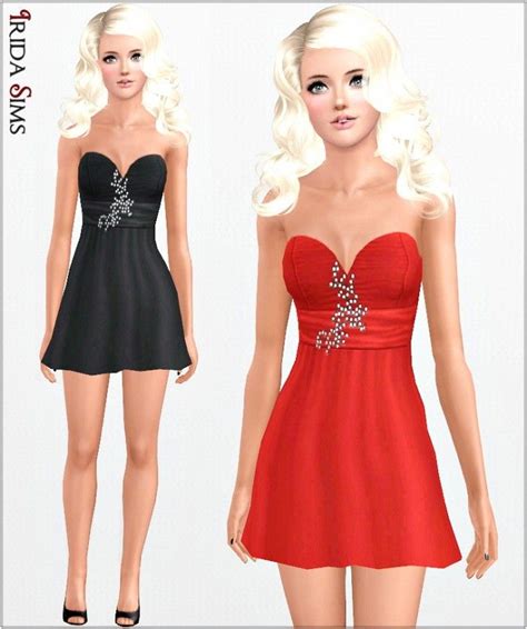 Dress 54 I By Irida Sims 3 Sims 3 Downloads Cc Caboodle Roupas