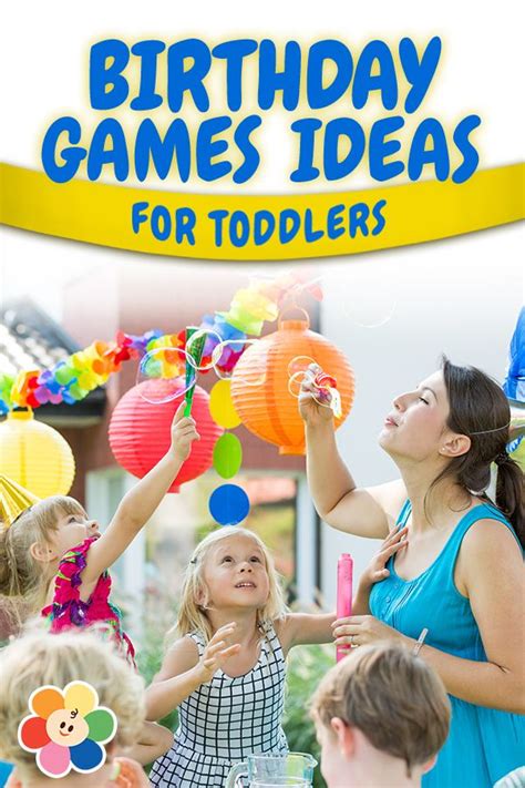 Birthday Game Ideas For Toddlers Birthday Games Toddler Birthday