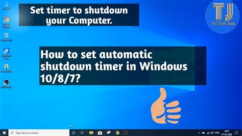 How To Set Automatic Shutdown Timer In Windows 1087 Turn Off Your Pc