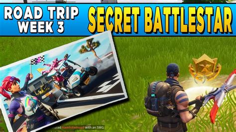 Fortnite Secret Battlestar Road Trip Challenge Week 3 Secret Loading