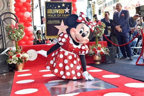 Minnie Mouse Gets Star On Hollywood Walk Of Fame Ziggy Knows Disney