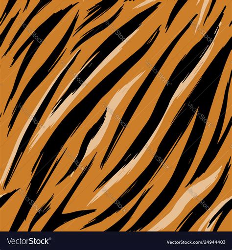 Seamless Texture Tiger Skins Pattern Eps Vector Image