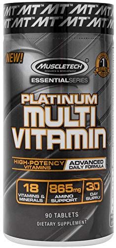 Each daily 1ml dose will provide the recommended amount of. Muscletech Top Best Multivitamin Tablets In India 2020