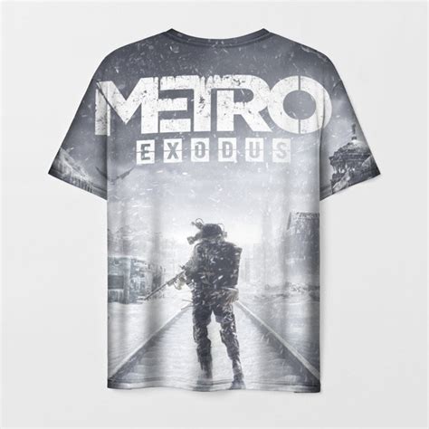 Metro Exodus Graphic T Shirt Premium Quality Shirt Mens Etsy
