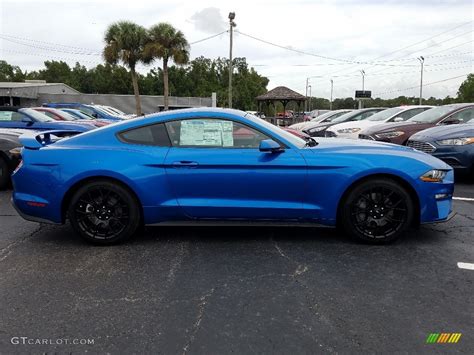 2019 Velocity Blue Ford Mustang Ecoboost Fastback 129797206 Photo 6