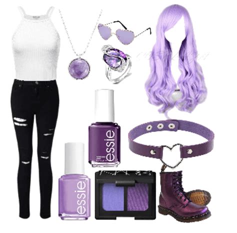 Amethyst Outfit Shoplook Gamer Girl Outfit Gamers Clothes Outfits
