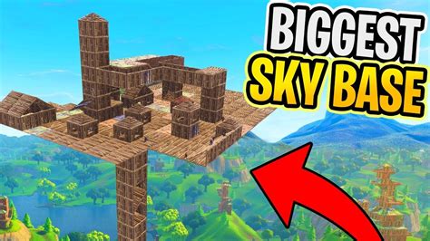 I was about to say you are look at the wrong way but then once i finish reading the title then look at the galaxy skin it does show galactus. Fortnite BIGGEST Sky BASE! (Fortnite Battle Royale) - YouTube