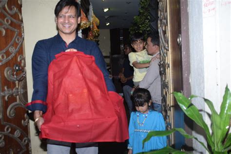 Vivek Oberoi Brings Ganpati Home At Juhu On 1st Sept 2019 Vivek
