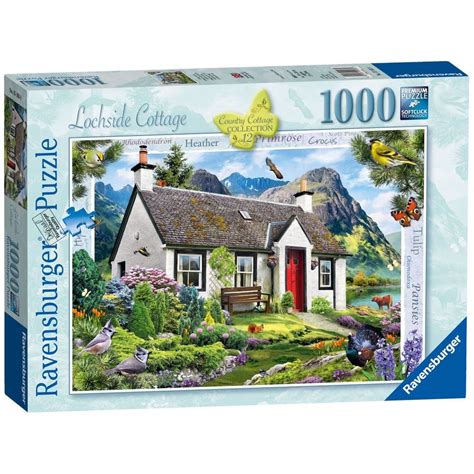 Ravensburger Country Cottage Collection Lochside Cottage 1000 Piece