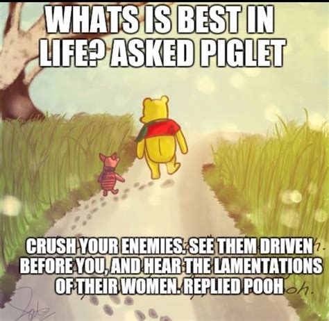 As a kid i used to play this winnie the pooh game, in the game you'd sometimes get chased by bees and you had to run to a lake to stop the bees from attacking you and i've been wondering if that would work in animal crossing, now that i. Memedroid - Images tagged as 'winnie the pooh' - Page 1