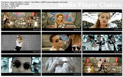 Clipstake Alexandra Stan Ft Carlprit One Million1080p Or 720p