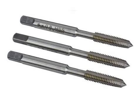 Silver Polished Hss Tap Threading Tools For Industrial At Rs 20piece
