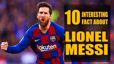 Lionel Messi Top 10 Unknown Facts Youtube Gambaran