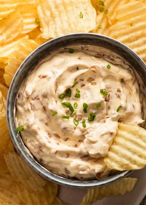 Homemade French Onion Dip Recipetin Eats