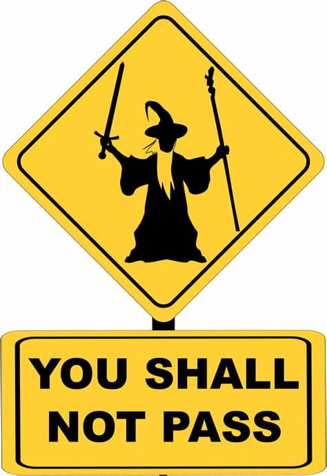 It lets you abiltiy to generate and export pngs and svgs of beautiful waves. You Shall Not Pass Sign with Gandalf vector clipart image ...