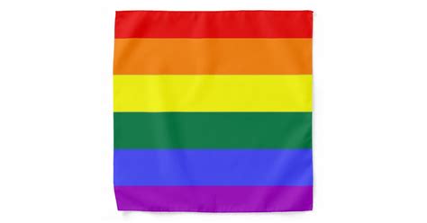 Gay Pride Rainbow Flag Bandana Zazzle