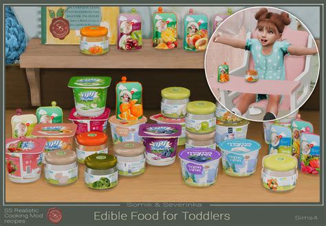 Functional Baby Food The Sims 4 Mods Curseforge