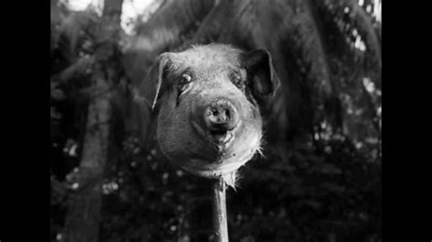 Lord Of The Flies Pigs Head On A Stick Youtube