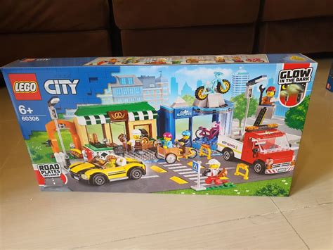 Brand New 60306 Lego City Shopping Street Hobbies And Toys Toys And Games