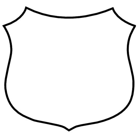 Shield Line Drawing At Getdrawings Free Download