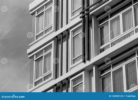 Abstract Background Texture Of Window Building Architecture Stock Photo