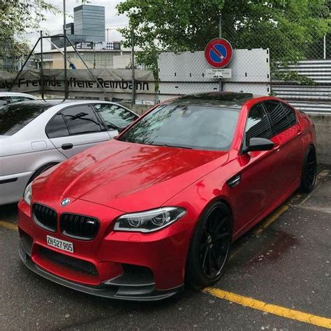 Along with a variety of new and existing colors, the 2013 bmw m5 also features an unique array of bmw individual colors: BMW F10 M5 red | Bmw, Bmw concept, Bmw s1000rr