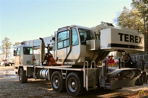 Terex T 340 1 40 Ton Telescopic Boom Truck Crane For Sale Hoists
