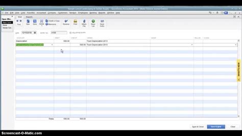 How To Make Quickbooks Journal Entries Youtube