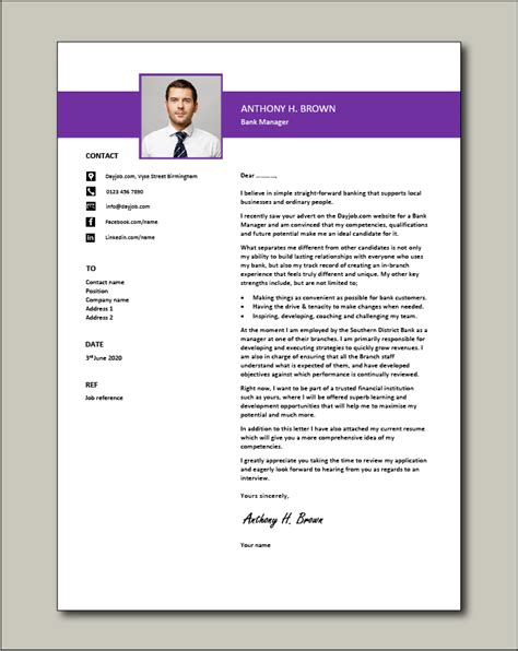 We did not find results for: A professional bank manager cover letter that will go with ...