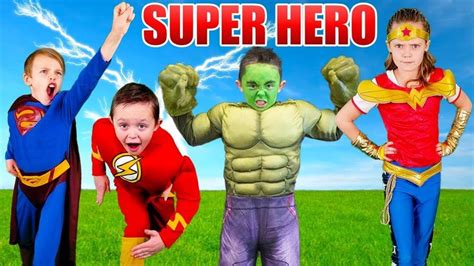 Kids Fun Tv Superhero Compilation Video Shazam The Flash