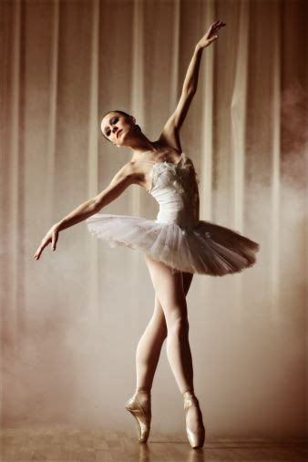 Classical Ballet Dancer Dancing On The Stage Danse Classique Photo