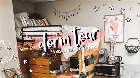 College Freshman Dorm Room Tour 2019 Youtube